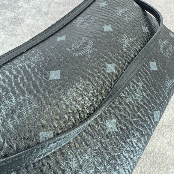 MCM Visetos Small Pochette Shoulder Bag - Picture 7 of 10